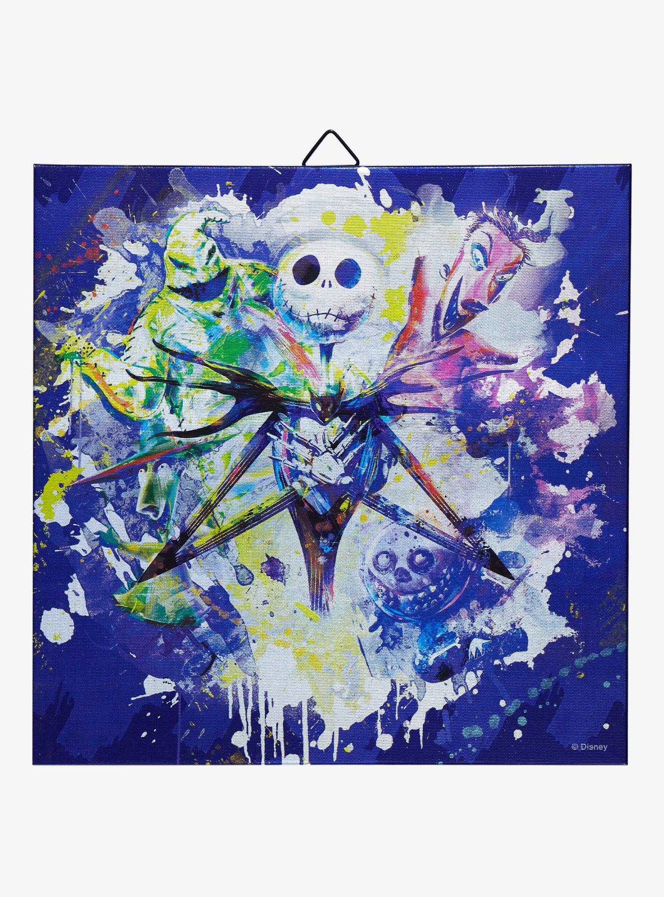 The Nightmare Before Christmas Metallic Canvas Wall Art, , hi-res