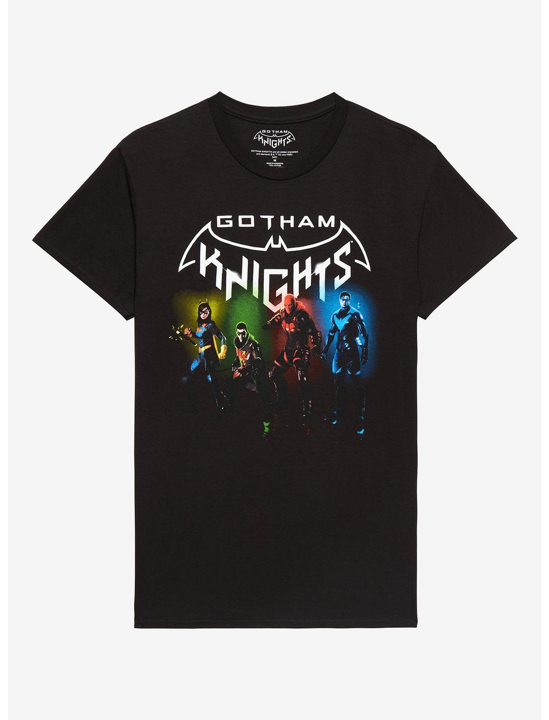 DC Comics Gotham Knights Characters T-Shirt, BLACK, hi-res