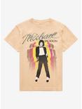 Michael Jackson Disco Tuxedo Boyfriend Fit Girls T-Shirt, NATURAL, hi-res