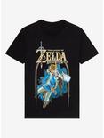 The Legend Of Zelda: Breath Of The Wild Zelda Portrait T-Shirt, BLACK, hi-res
