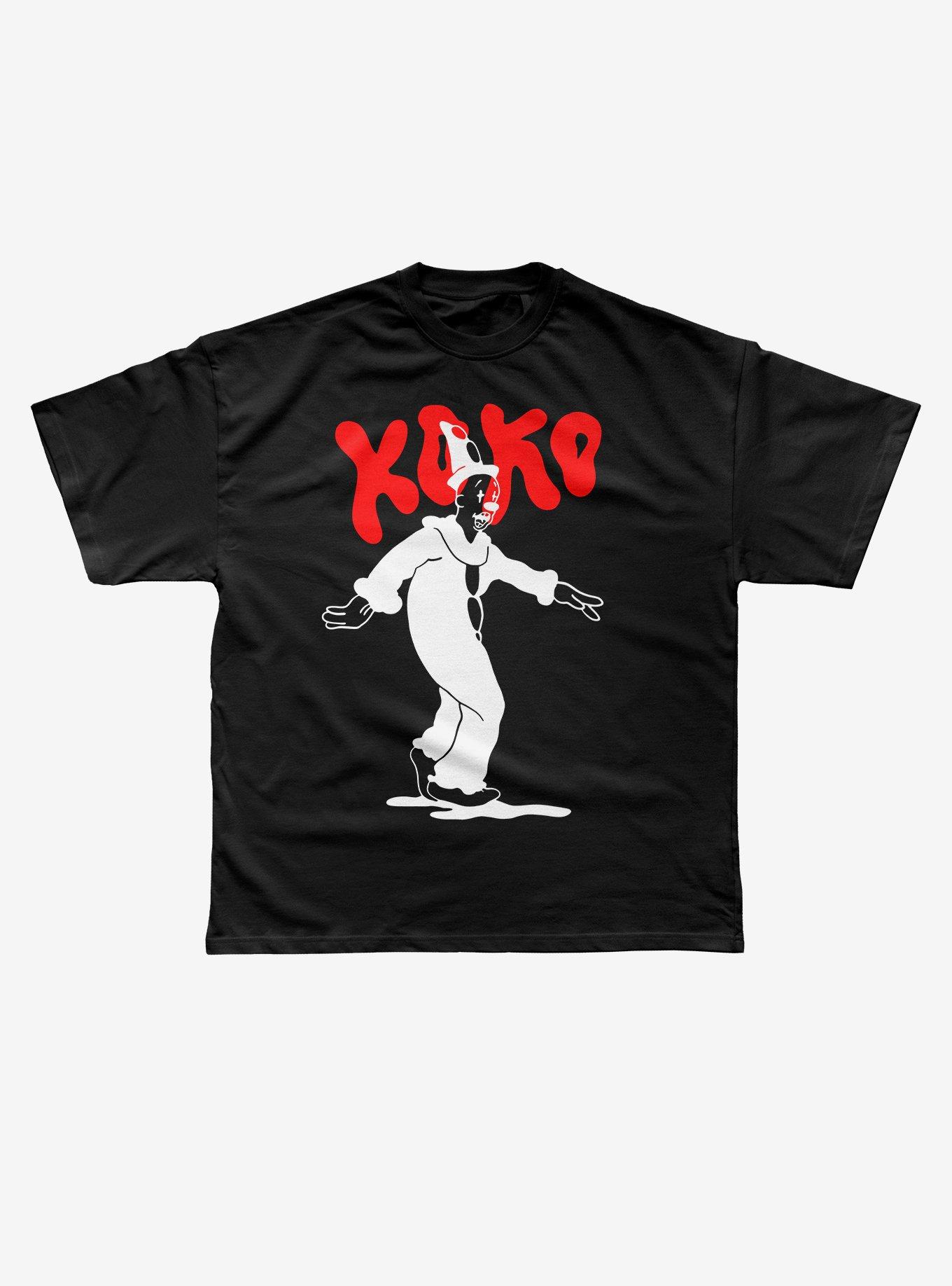 Koko The Clown Walking T-Shirt, BLACK, hi-res