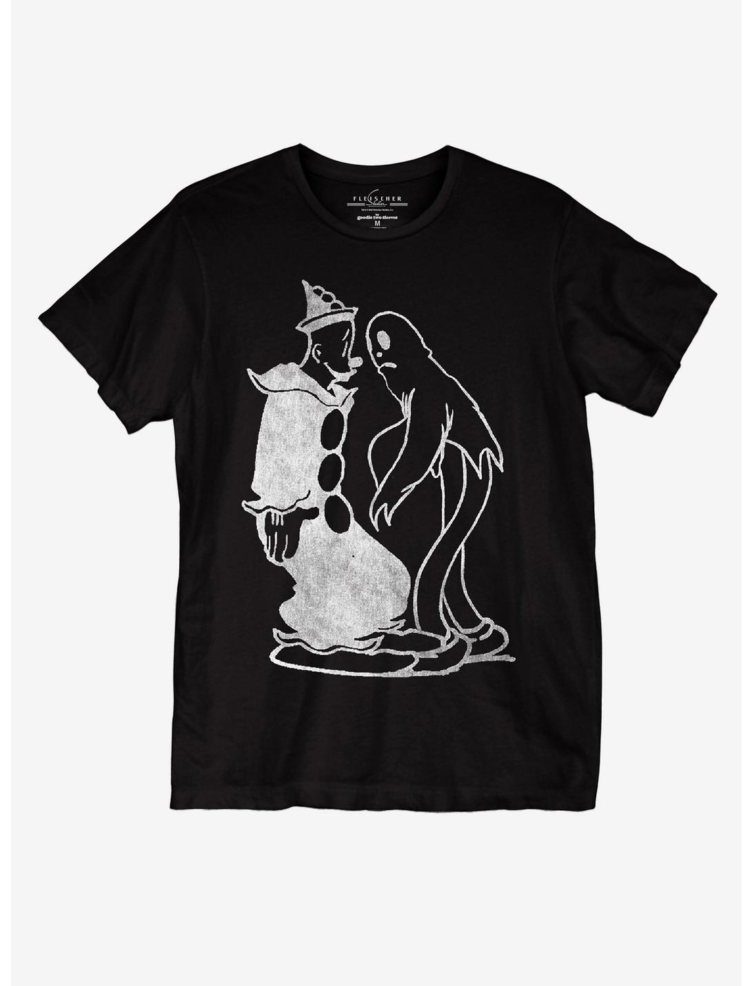Koko The Clown & Ghost T-Shirt, BLACK, hi-res
