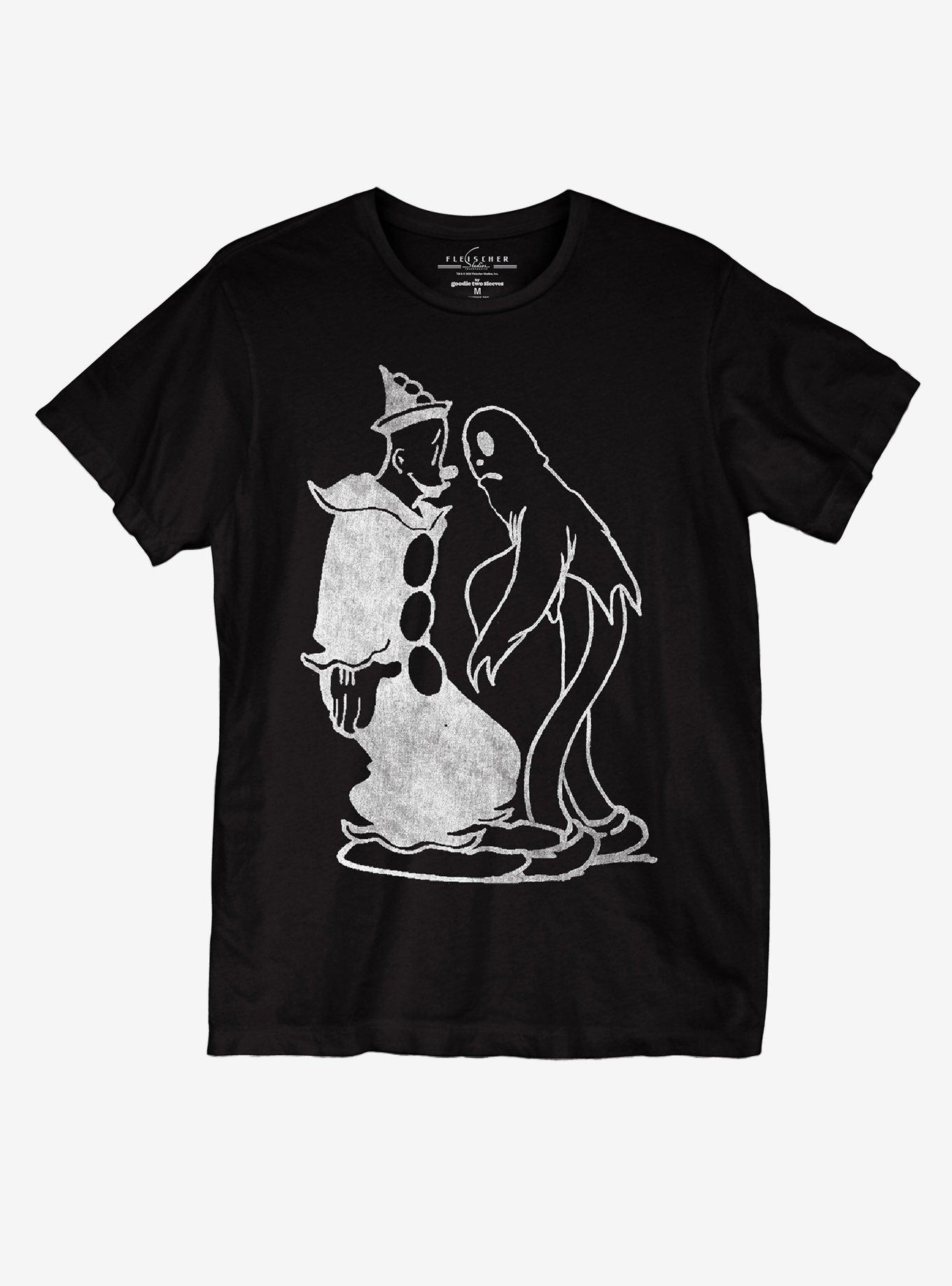 Koko The Clown & Ghost T-Shirt, BLACK, hi-res