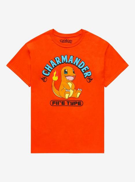 Pokemon Charmander Fire Type T-Shirt Hot Topic