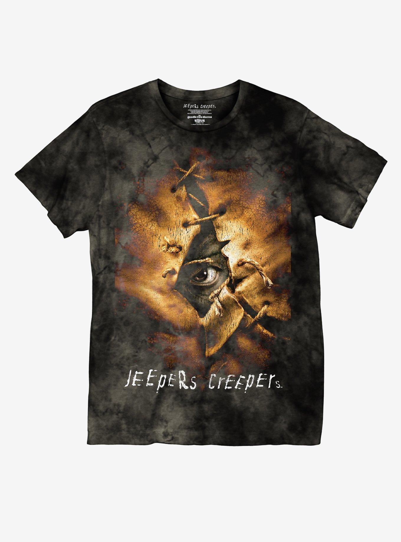 Jeepers Creepers Dark Tie-Dye T-Shirt | Hot Topic