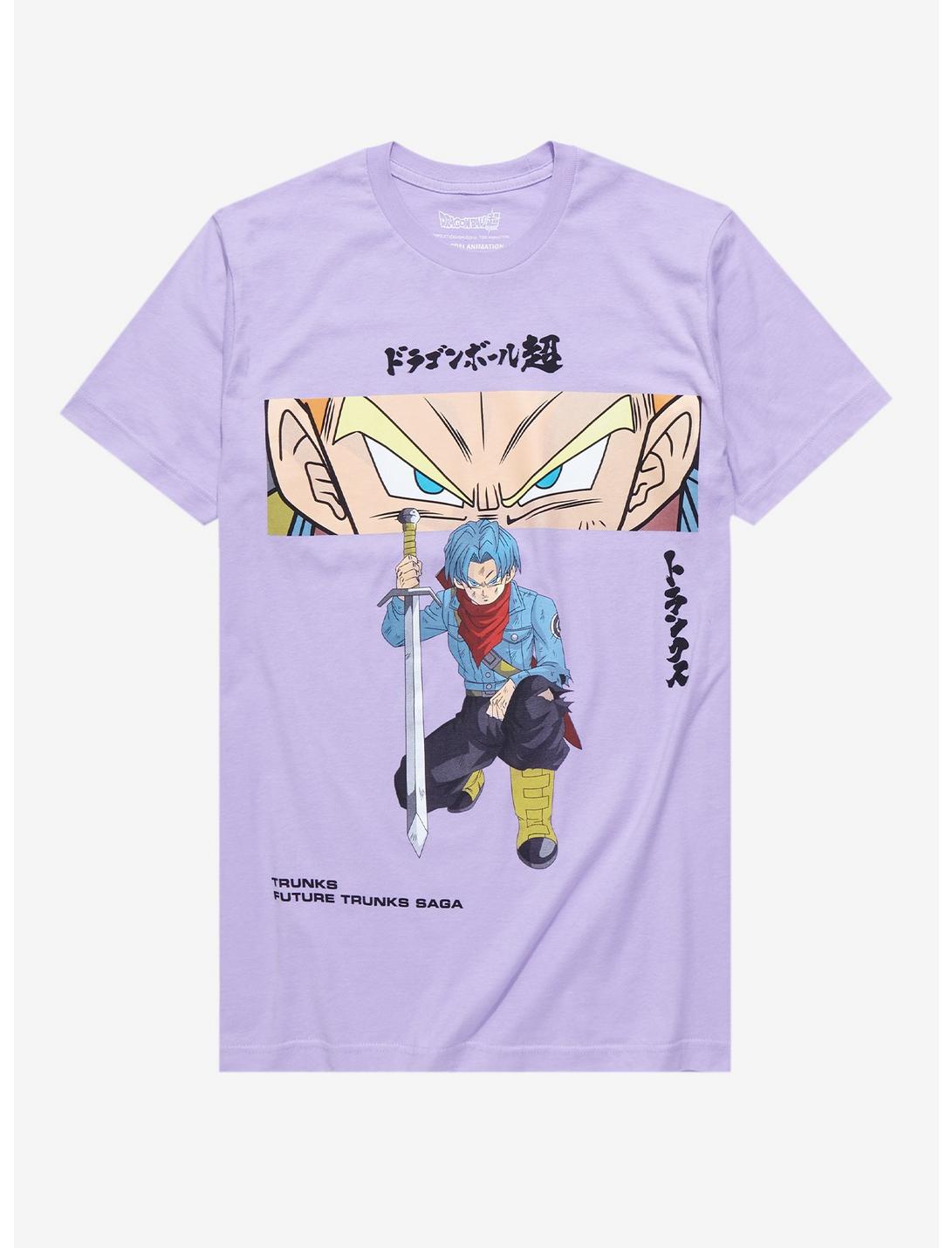 Dragon Ball Z Future Trunks Saga Pastel T-Shirt, LAVENDER, hi-res