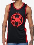 Marvel Spider-Man: Across The Spider-Verse Miles Basketball Jersey, BLACK, hi-res