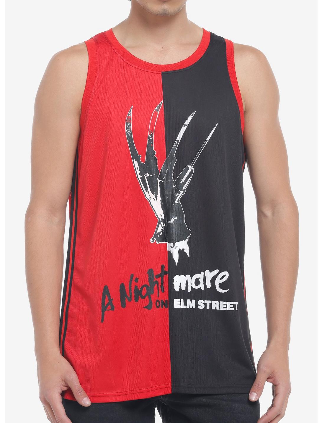 A Nightmare On Elm Street Freddy Split Basketball Jersey, MULTI, hi-res
