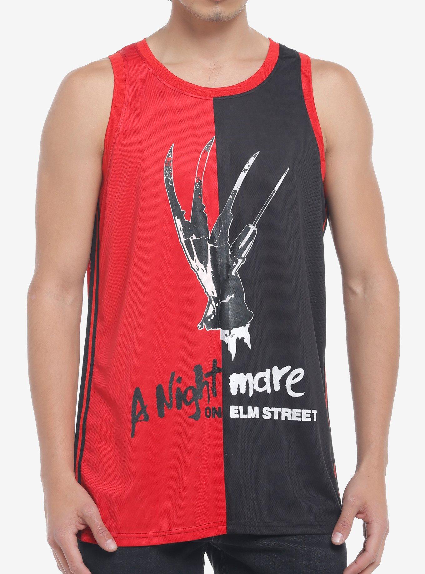 A Nightmare On Elm Street Freddy Split Basketball Jersey, MULTI, hi-res