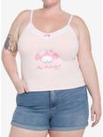 My Melody Pink Lace Girls Cami Plus Size, MULTI, hi-res