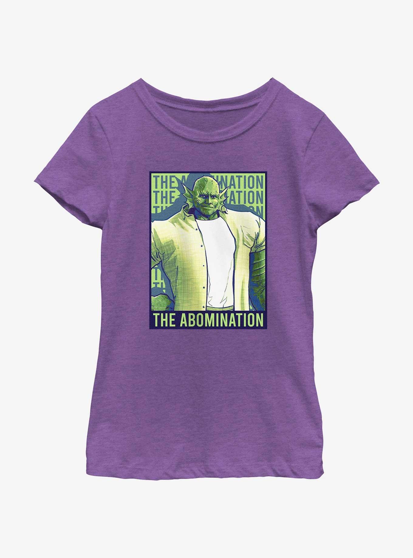 Marvel She-Hulk The Abomination Propaganda Youth Girls T-Shirt, , hi-res