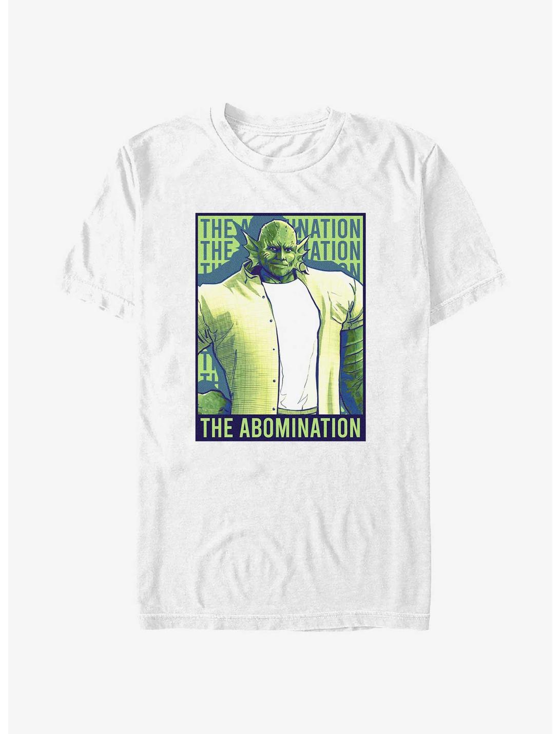 Plus Size Marvel She-Hulk The Abomination Propaganda T-Shirt, WHITE, hi-res