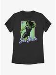 Marvel She-Hulk Punch Portrait Womens T-Shirt, BLACK, hi-res