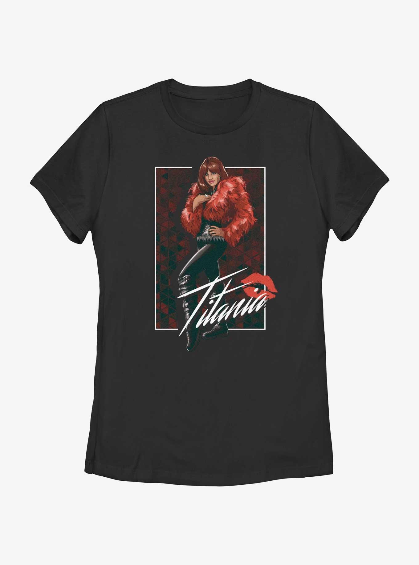 Marvel She-Hulk Titania Portrait Womens T-Shirt, BLACK, hi-res