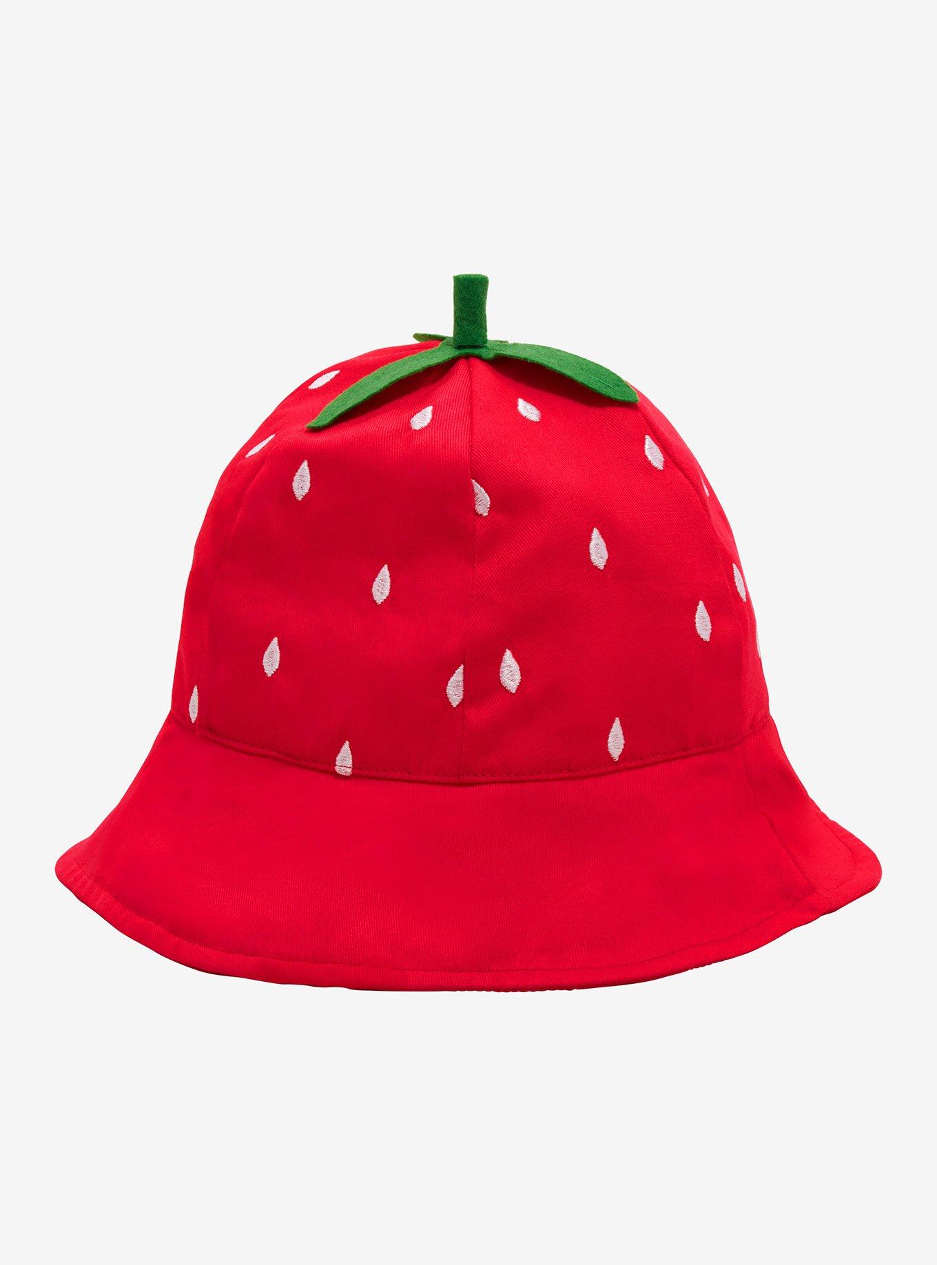 Strawberry Bucket Hat Hot Topic