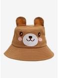 Teddy Bear 3D Ears Bucket Hat, , hi-res