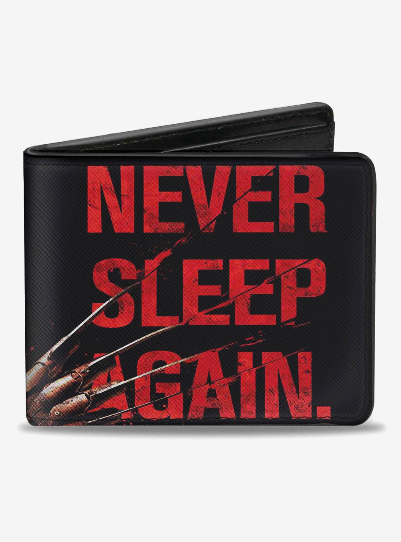 A Nightmare On Elm St Never Sleep Bifold Wallet, , hi-res