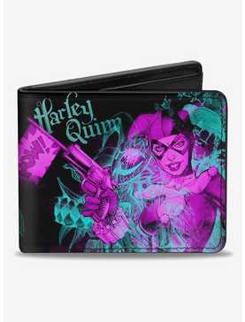DC Comics Harley Quinn Joker Bifold Wallet, , hi-res