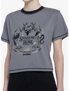 Shadow And Bone Amplifiers Girls Crop T-Shirt, , hi-res