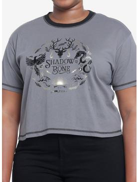 Shadow And Bone Amplifiers Girls Crop T-Shirt Plus Size, , hi-res