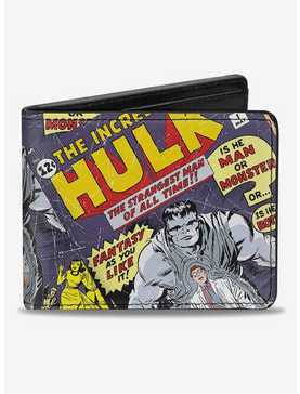 Marvel Hulk The Strangest Man Bifold Wallet, , hi-res