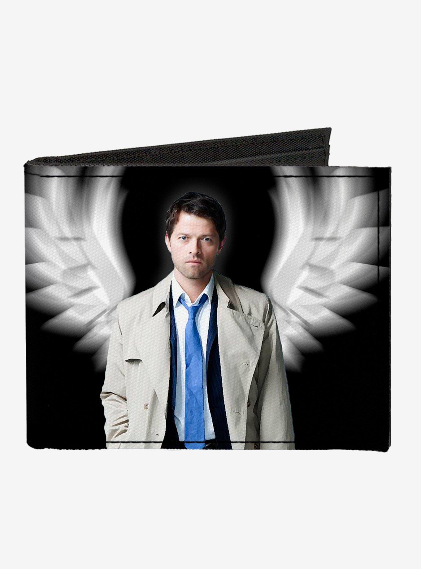 Supernatural Castiel Angel Wings Bifold Wallet