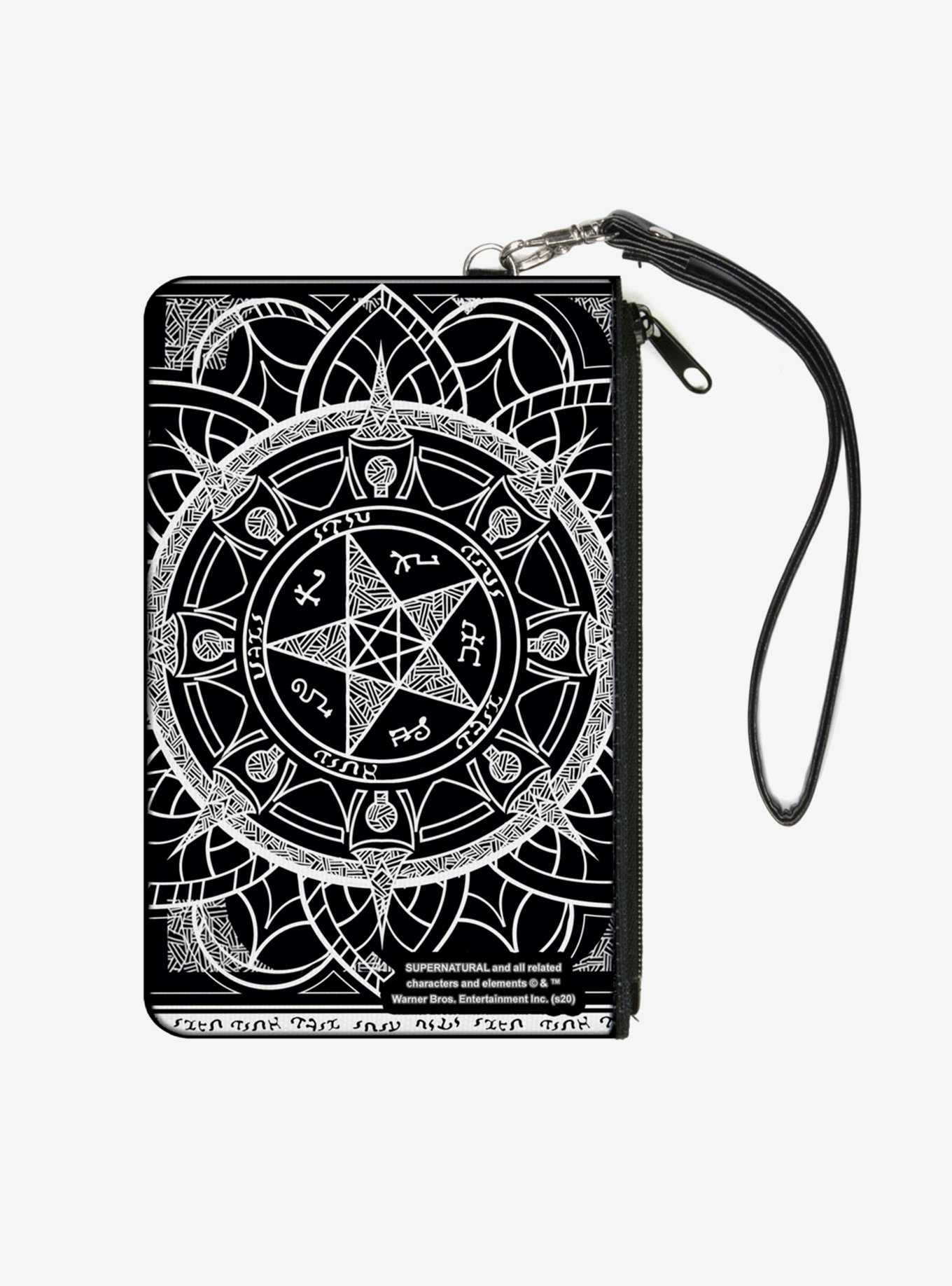 Supernatural Devils Trap Symbol Clutch Wallet, , hi-res