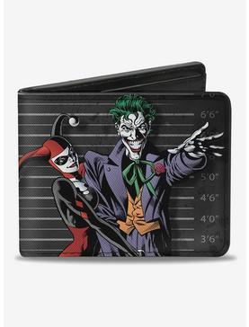 DC Comics Batman Harley Quinn Joker Bifold Wallet, , hi-res