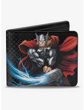 Marvel Avengers Thor Action Poses Bifold Wallet, , hi-res