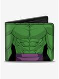 Marvel Hulk Close Up Chest And Back Bifold Wallet, , hi-res