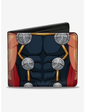 Marvel Thor Close Up Front And Back Bifold Wallet, , hi-res