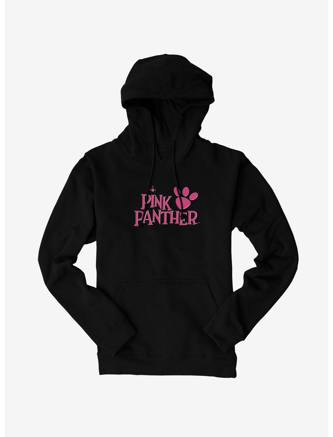 Plus Size Pink Panther Classic Logo Hoodie, , hi-res