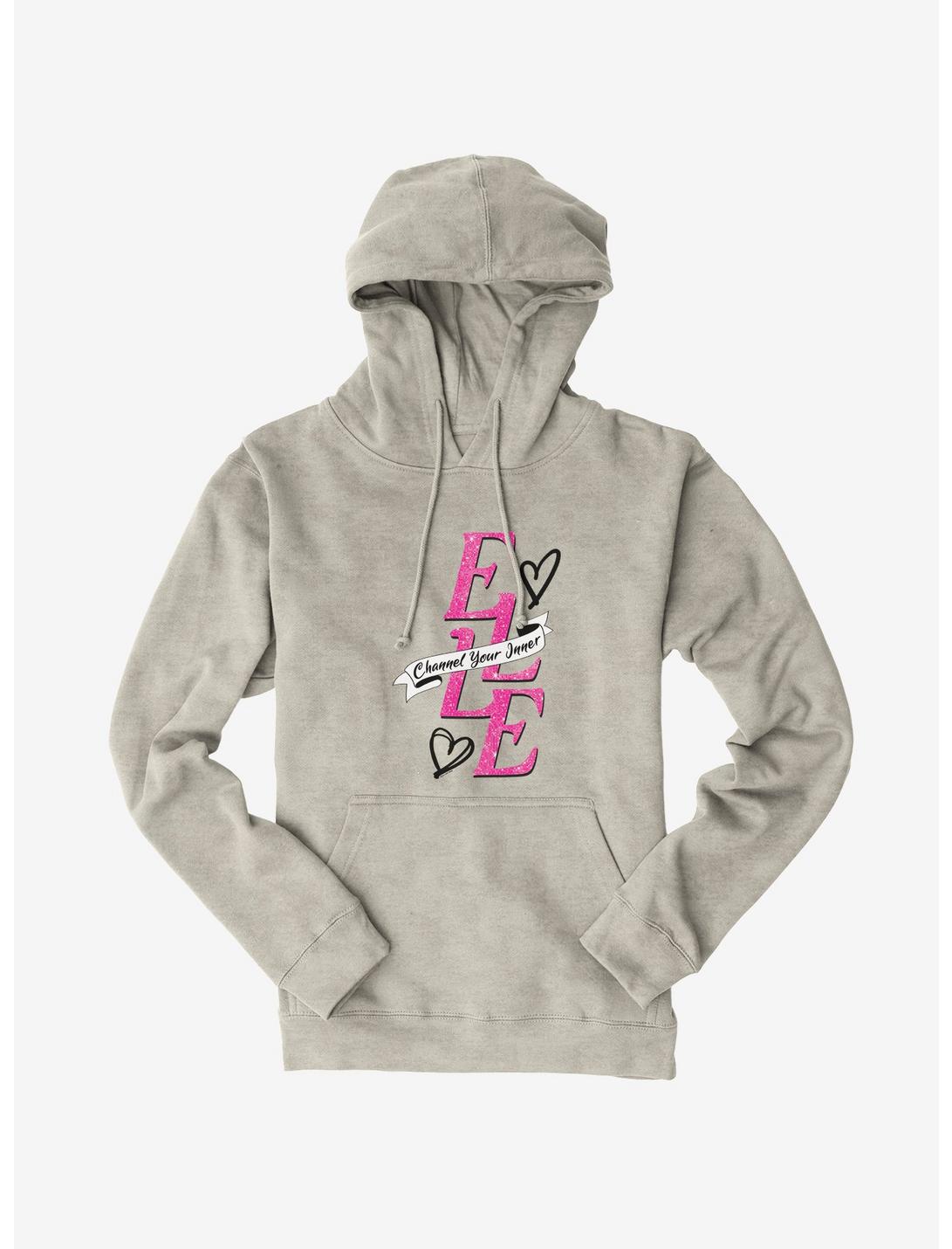 Legally Blonde Channel Your Inner Elle Hoodie, OATMEAL HEATHER, hi-res