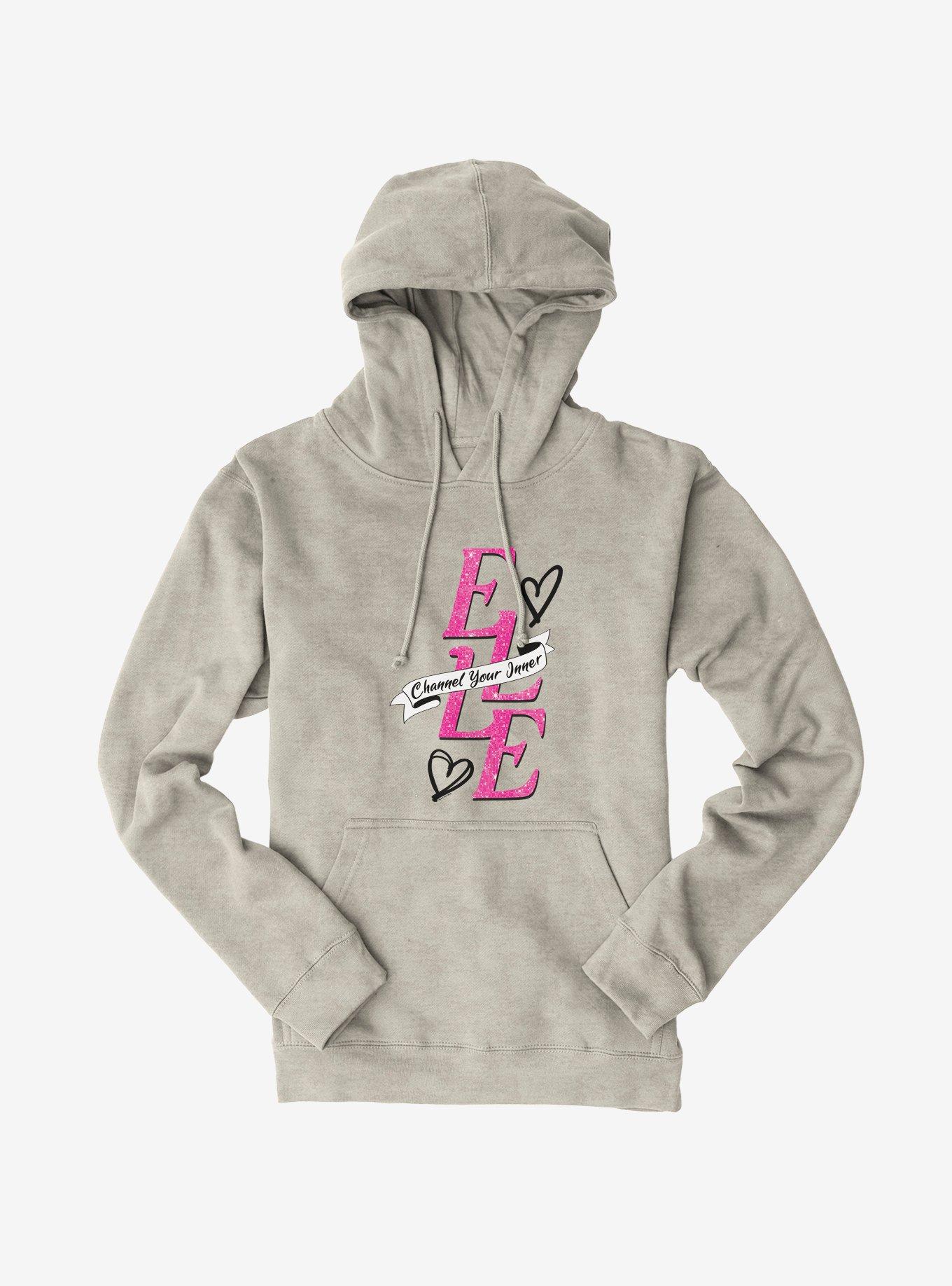 Legally Blonde Channel Your Inner Elle Hoodie, OATMEAL HEATHER, hi-res