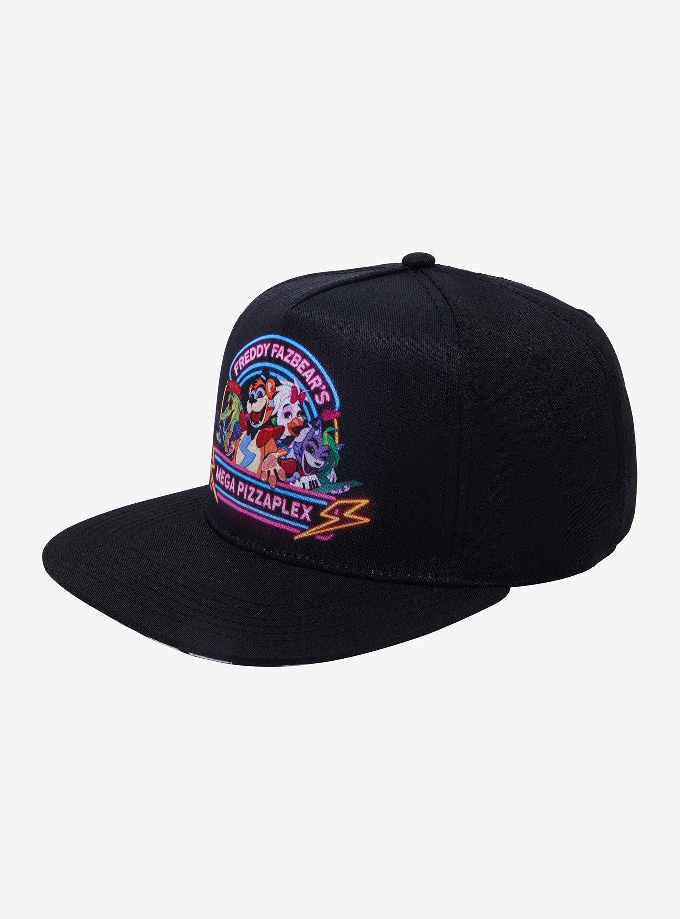 Kirby Sublimated All Over Print Flat Bill Snapback Hat