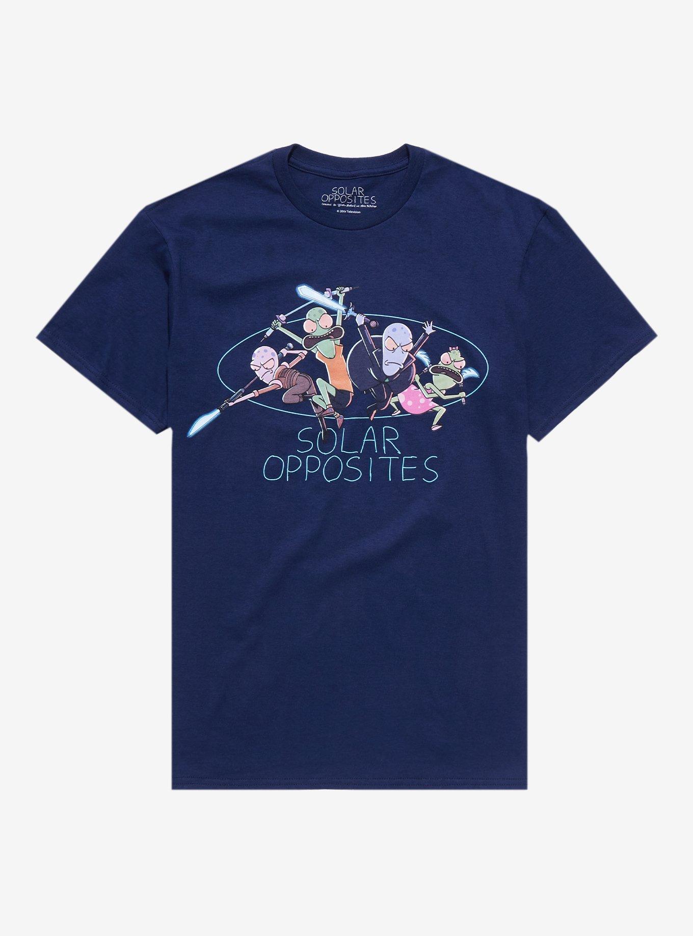 Solar Opposites Family T-Shirt, NAVY, hi-res