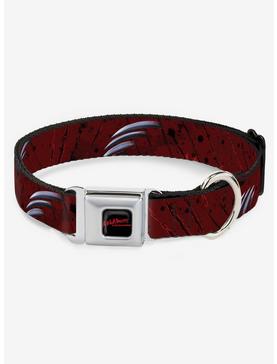 A Nightmare on Elm Street Freddy's Hand Scratch Seatbelt Buckle Dog Collar, , hi-res