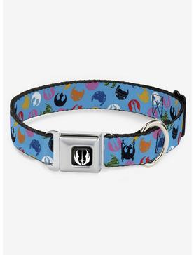 Star Wars Jedi Order and Rebel Alliance Icons Seatbelt Buckle Dog Collar, , hi-res