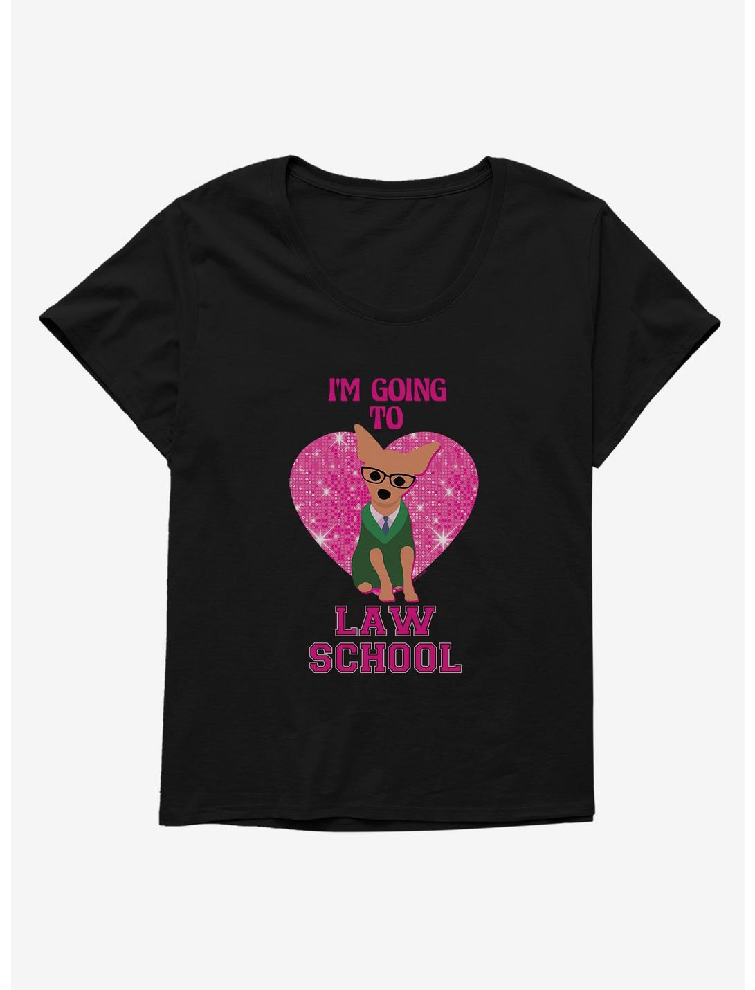 Legally Blonde Bruiser Going To Law School Womens T-Shirt Plus Size, , hi-res