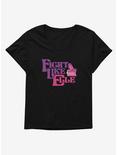 Legally Blonde Fight Like Elle Womens T-Shirt Plus Size, , hi-res