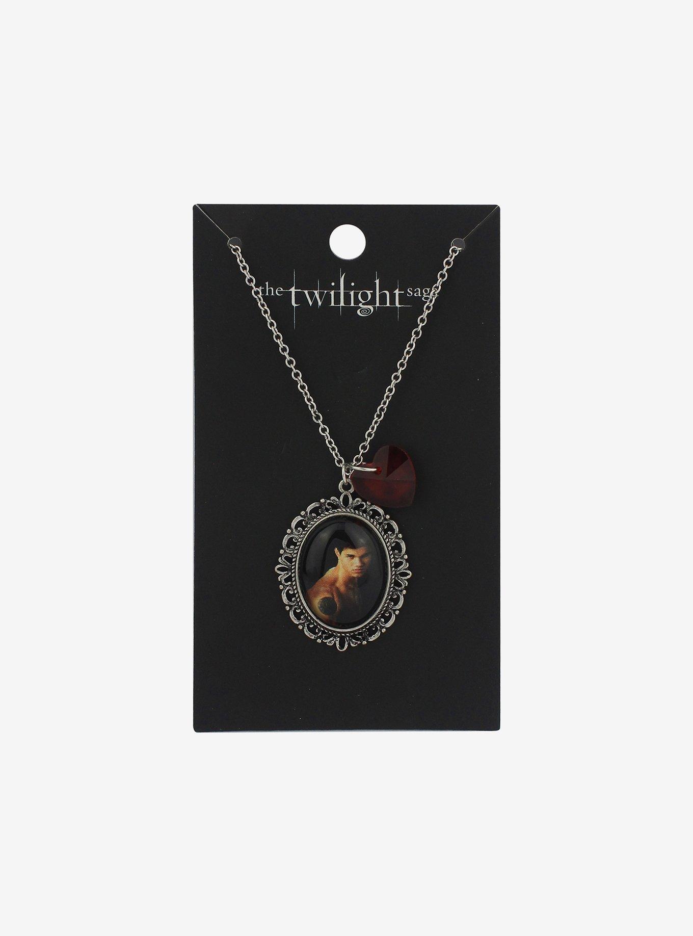 Twilight Jacob Portrait Pendant Necklace, , hi-res