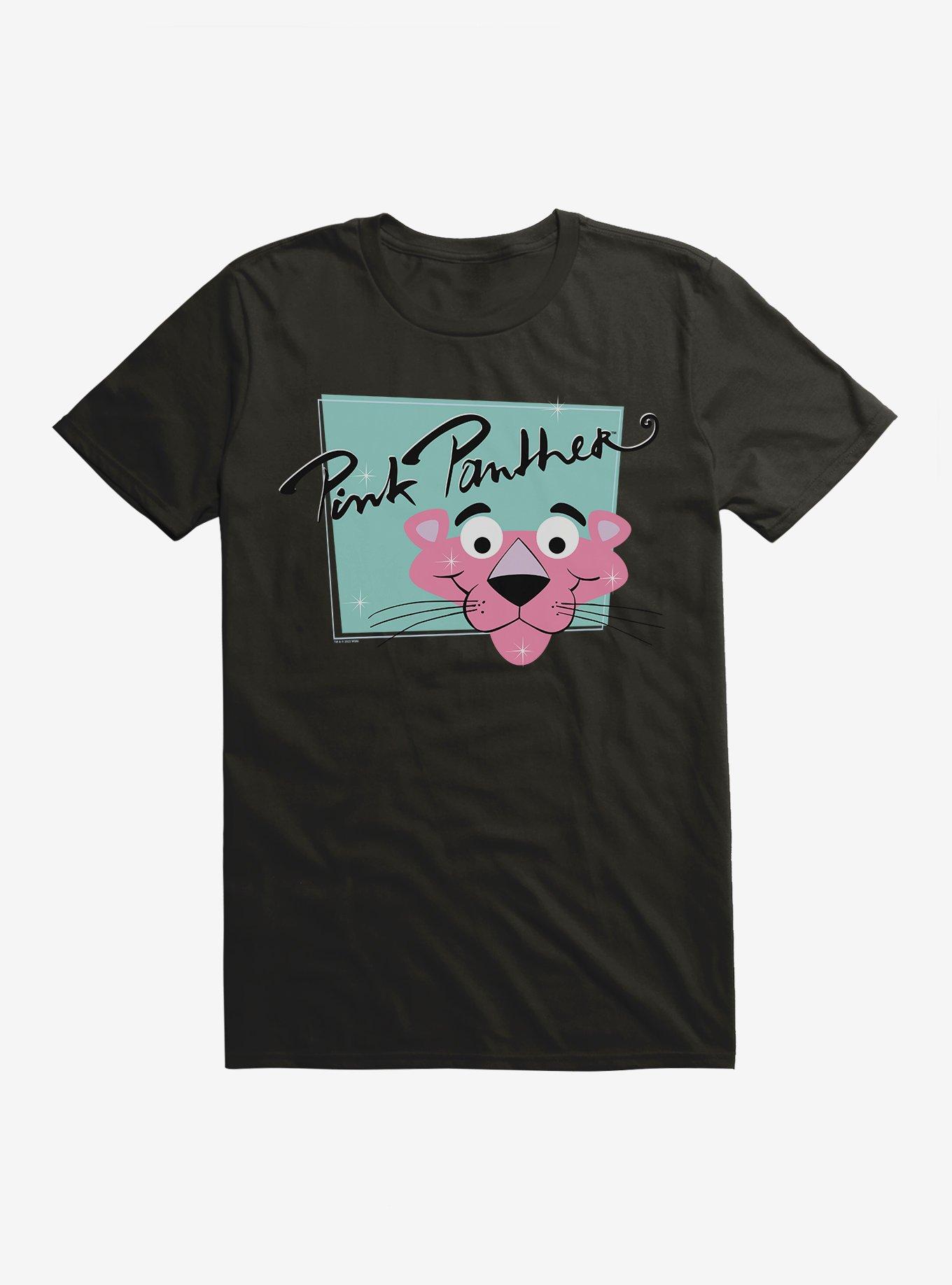 Pink Panther Cursive Smirk T-Shirt, , hi-res