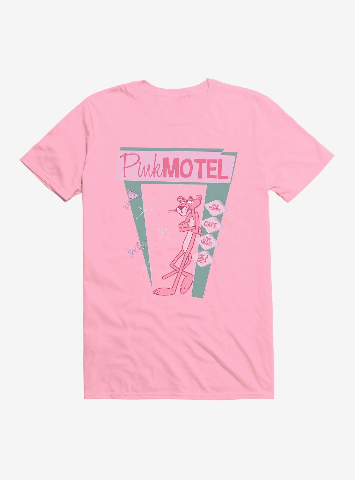 Pink Panther Pink Motel T-Shirt, LIGHT PINK, hi-res