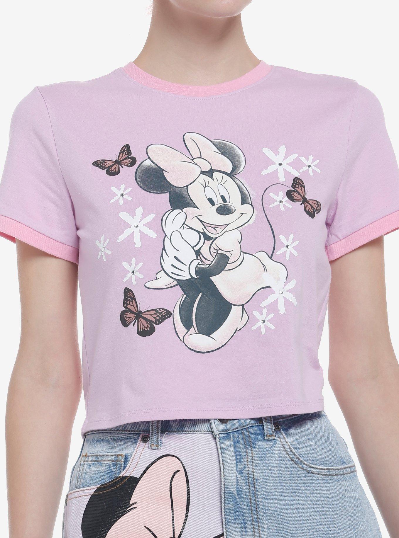 Minnie Mouse Joggers & Crop Top