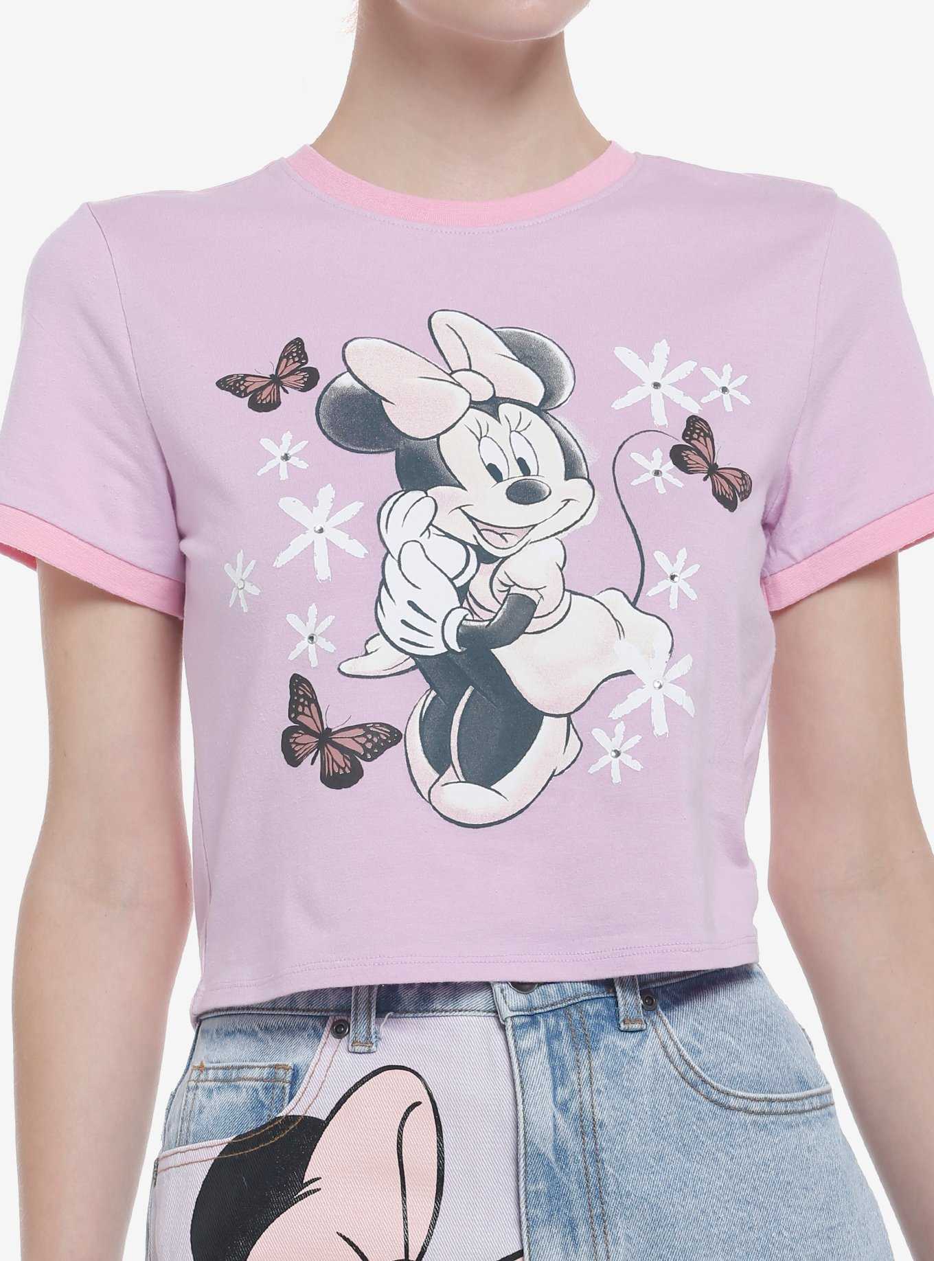 Her Universe Disney Minnie Mouse Y2K Baby T-Shirt, , hi-res
