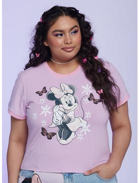 Her Universe Disney Minnie Mouse Y2K Baby T-Shirt Plus Size, , hi-res