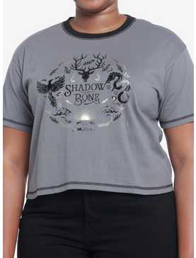 Shadow And Bone Amplifiers Crop T-Shirt Plus Size, , hi-res