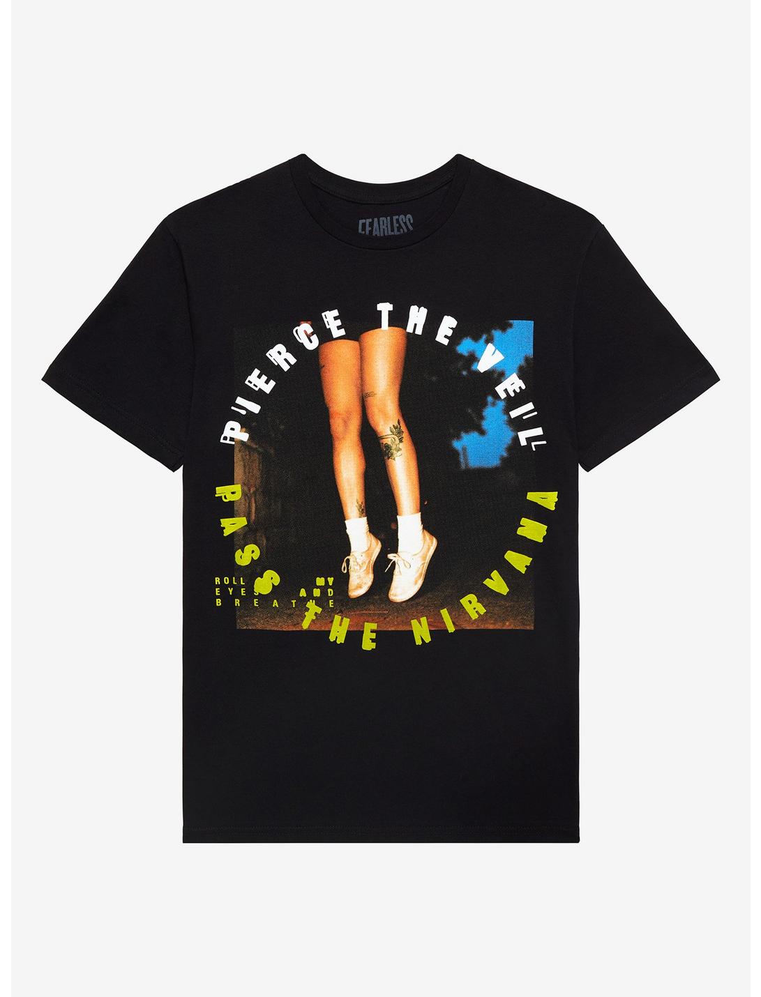 Pierce The Veil Pass The Nirvana T-Shirt, BLACK, hi-res