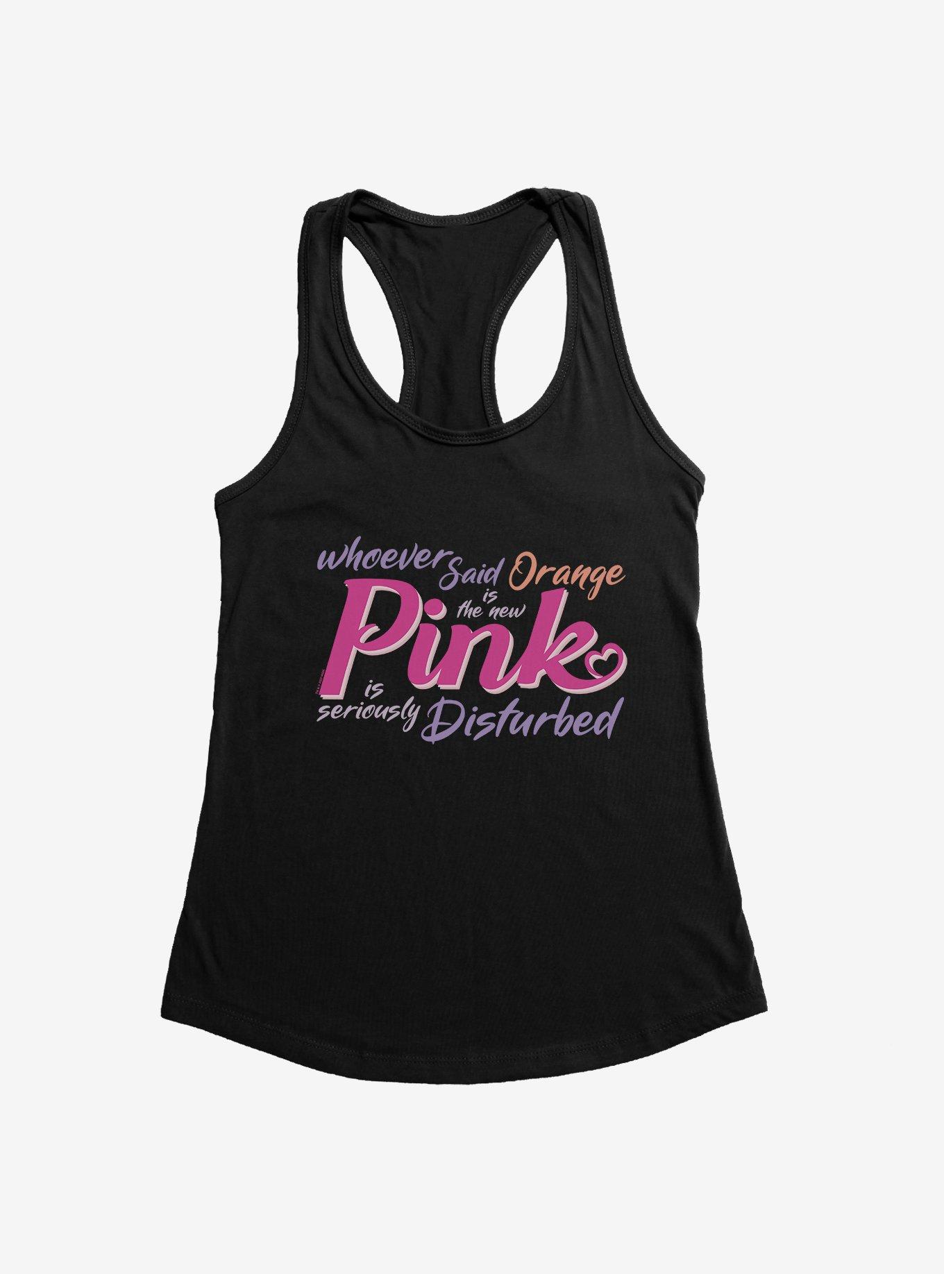 Legally Blonde Orange Is The New Pink Disturbed Womens Tank Top, , hi-res