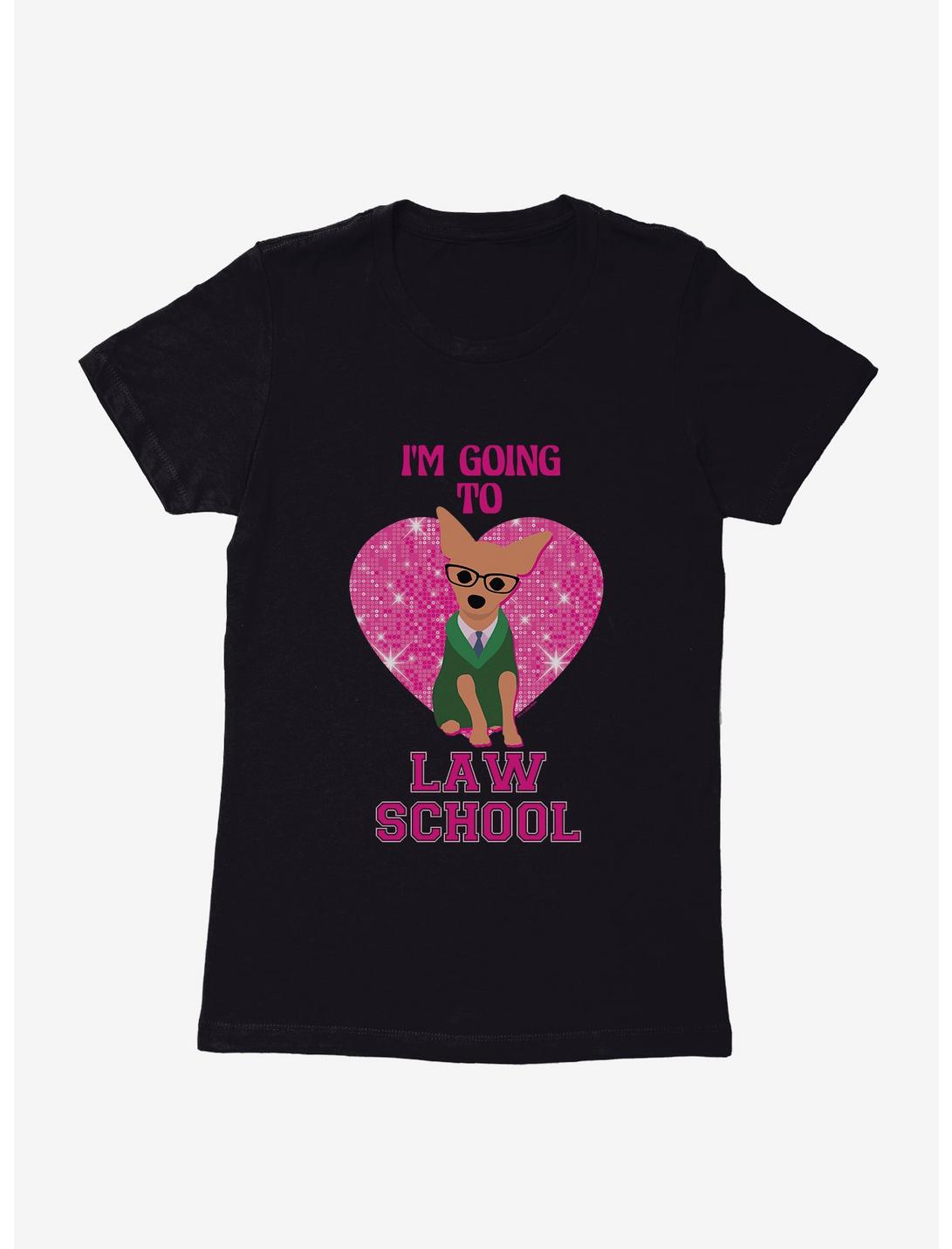 Legally Blonde Bruiser Going To Law School Womens T-Shirt, , hi-res